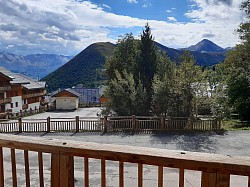 Vue depuis le balcon